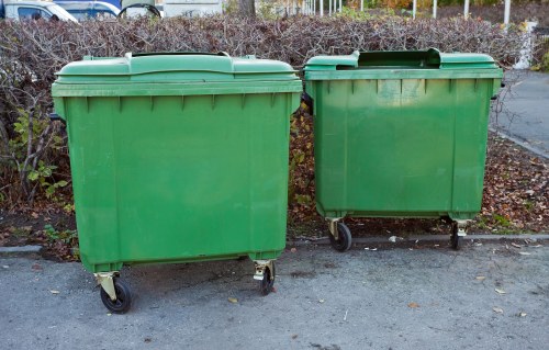 Clean environment in Regents Park with efficient waste removal.