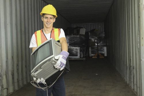 Environmentally friendly waste recycling process in North West London